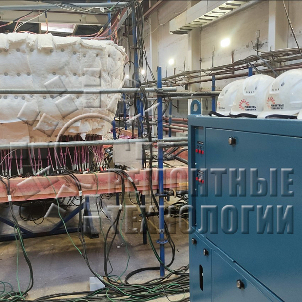 Heat treatment of welded joints of gas turbine elements