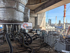 Термообработка сварных швов - Out-of-furnace thermal treatment of the coke chamber